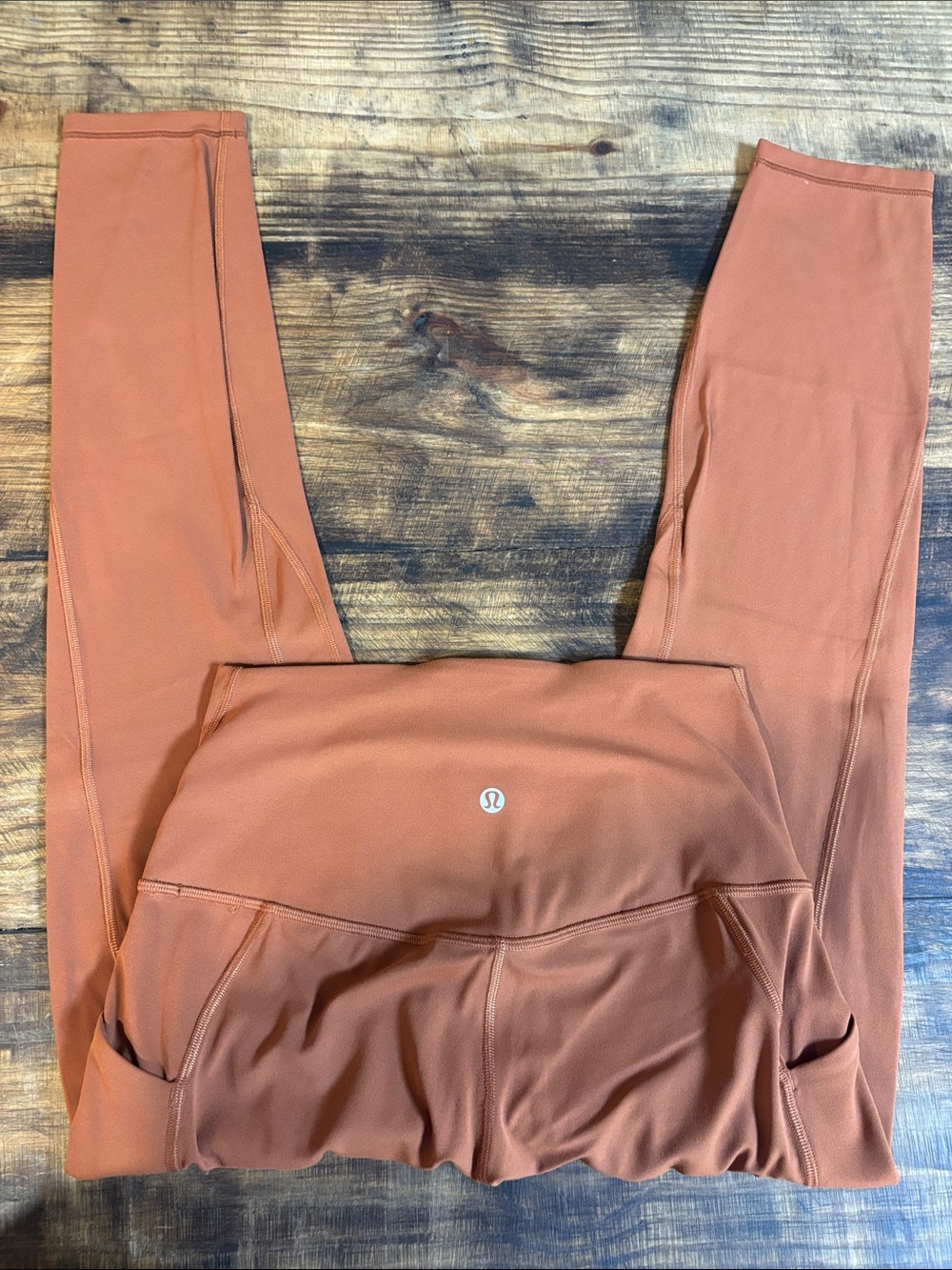 lululemon athletica High-Rise Leggings in Rust Orange 0074